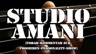 Studio Amani VorabKommentar zur ProSiebenPersonalityShow [upl. by Issy]