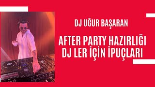 After Party Hazırlığı  Dj ler için ipuçları  CDJ 3000 Link cdj3000 afterparty djeğitimi [upl. by Aneev707]