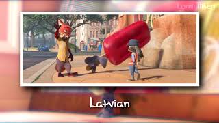 Zootopia  quotByeBye TootTootquot One Line Multilanguage HD [upl. by Jaquelyn]