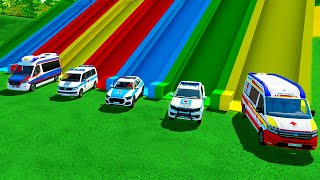 ALL AMBULANCE VEHICLES AUD Q8 VOLKSWAGEN MINIBUS MERCEDES Farming Simulator [upl. by Chandos]