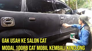 cara poleskompon Cat mobil yg Kusam jadi kinclong kembali [upl. by Anahcra88]