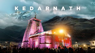 Kedarnath  Indias Most Popular Pilgrimage  From Drone’s Eye [upl. by Areic]