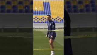 Al Nassr Team Training Ahead of Al Ittihad Clash  Cristiano Ronaldo in Top Form cristianoronaldo [upl. by Onid]