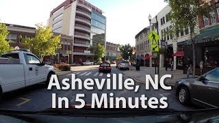 Asheville NC in 5 minutes  1000 High Speed Tour [upl. by Shapiro]