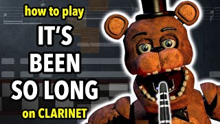 How to play Its Been So Long on Clarinet  Clarified [upl. by Donnell847]