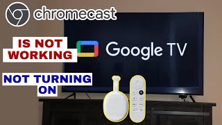 How to Fix Chromecast with Google TV that won’t turn on  Common Problems with Chromecast Devices [upl. by Goto]