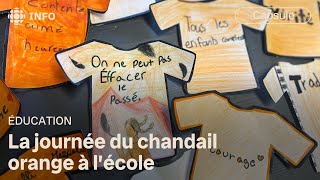 Vivre la journée du chandail orange à l’école [upl. by Thetes]