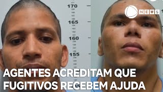 Agentes suspeitam que fugitivos de Mossoró continuam tendo ajuda [upl. by Nolyk]