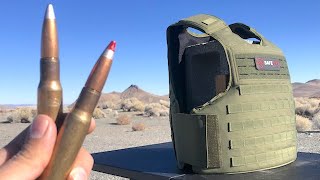 Worlds First 50cal rated body Armor [upl. by Hanej]