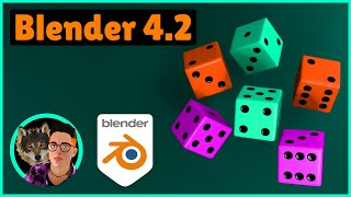 BLENDER 42 DADI che CADONO Tutorial ITA [upl. by Notsnorb]