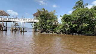 Essequibo River Tour Part 1 Fort Island  Guyana🇬🇾 [upl. by Azitram]