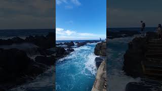 garachico sea tenerife canaryislands tenerifesea 2024 short [upl. by Lehcar]