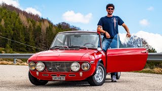 Lancia Fulvia 1600 HF quotFanalonequot da buttare in curva senza paura  Davide Cironi [upl. by Adnot]