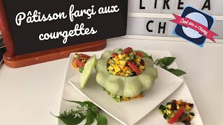 Pâtisson farci aux courgettes [upl. by Waylan]