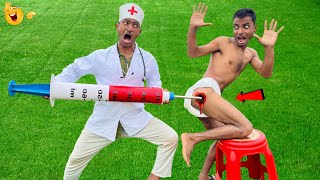 Top New Funny Video 2022 Injection Wala Comedy Video Doctor Funny Video Epi86 By funcomedyltd [upl. by Rayle]