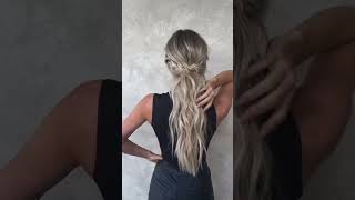 Weft Hair Extensions Braiding Tips  Natural Seamless StylingVivienHairExtensions hairextensions [upl. by Alema]