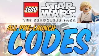 Lego Star Wars Skywalker Saga All Launch Cheat Codes [upl. by Nauquf]