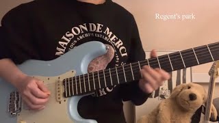 Bruno Major  Regent’s Park guitar cover [upl. by Ilzel518]