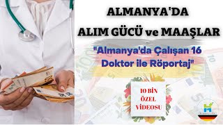 16 Doktorun Gözünden Almanyada Maaşlar ve Alım Gücü  Almanyada Doktorluk [upl. by Carlos865]