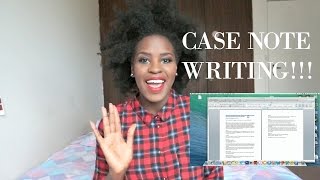 Five Tips For Writing Case notes Example of a case note  SOCIAL WORK [upl. by Ettenad]