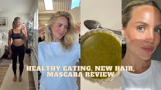 Healthy Eating Going 90s Blonde and Reviewing New Makeup  Elanna Pecherle 2024 [upl. by Irolav]