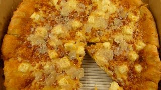 Pizza Hut  Cheesylicious Cheese Lovers Golden Cheesy Crust Pizza [upl. by Mariann]