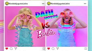 BARBIE Imita el Instagram de Dani Hoyos🌈  Mujulat 😘 [upl. by Burt]