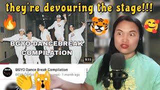 BGYO REACTION  BGYO Dance Break Compilation by BGYO Compilations [upl. by Pelagi]