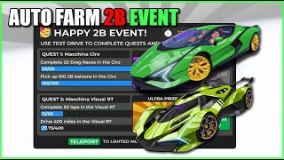 🎉 2B EVENT Car Dealership Tycoon Script Hack • Auto Farm Event Roblox 2024 [upl. by Teplica5]