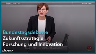 Bundestagsdebatte zur Zukunftsstrategie Forschung und Innovation am 010323 [upl. by Ellivnarg885]