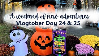 A WEEKEND FULL OF FIRST TIME MEMORIES  DAY 24 and 25 OF VLOGTOBER 2024 [upl. by Hanshaw774]