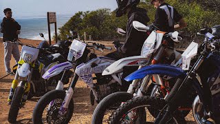 Primeiro Vídeo da DTR  Yamaha DTR 125  oVaz [upl. by Iknarf]