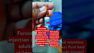 Frusemide 2ml injection uses  Furosemide injection  kidney failure  heart failure treatment [upl. by Airetnohs]