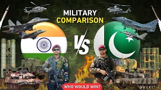 India Vs Pakistan Military 2024  Indian Army VS Pakistan Army  MilitaryArmy Comparison Hindi [upl. by Mungovan819]