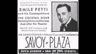 Emile Petti and His Cosmopolitans ‎– Melody Bouquet of Jerome Kern Part 2 1938 [upl. by Lebanna108]