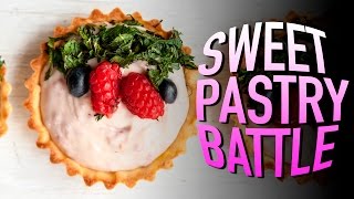 THE ULTIMATE SWEET PASTRY BATTLE  Sorted Food [upl. by Crim]