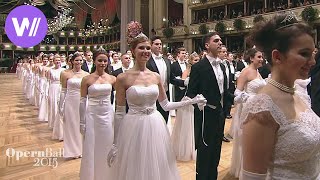 Wiener Opernball 2015  die Eröffnung in voller Länge [upl. by Ydda]