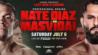 High Stakes Showdown “Nate Diaz vs Jorge Masvidal” Who Will Emerge Victorious in the Rematch [upl. by Roberson]