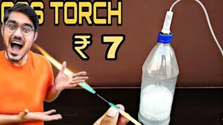 GAS TORCH how to make calcium carbide gas [upl. by Ahtanamas890]