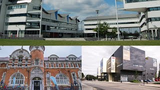 University of East London  Campus Tour Docklands Stratford University Square Stratford [upl. by Deer248]