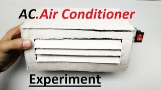 Experiment make Air conditioner amp Air Cooler at home  Mr Gactack [upl. by Mesics]