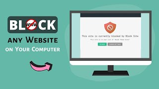 2 Easy Ways to Block any Website on your Computer [upl. by Dagney]