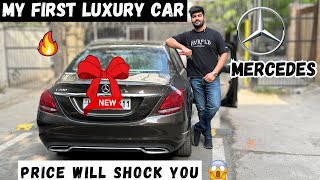 Finally Bought My First LUXURY CAR  Mercedes C200  C Class 😍  Woh Bhi Itni Sasti  😎 [upl. by Airamak891]