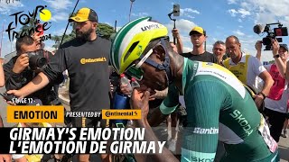 Winners emotion  Stage 12  Tour de France 2024 [upl. by Eugene]