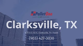 PalletOne Inc  Pallet Company in Clarksville TX [upl. by Atilrak]