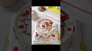 Cute Cake Tutorial cake caketutorial cakedecorating viralvideo [upl. by Alyson129]