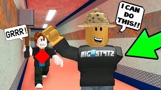 PLAYING with ONE HAND ONLY Roblox Flee The Facility [upl. by Yttik563]