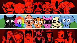 Incredibox New Abgerny Horror Mod  Normal Versions Vs Horror Versions Sprunki [upl. by Cassandre]