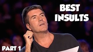 Simon Cowell Best Insults PART 1  SAVAGE [upl. by Nurav]