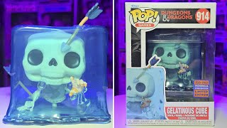 GELATINOUS CUBE 914  UNBOXING FUNKO POP DUNGEONS amp DRAGONS [upl. by Reece583]